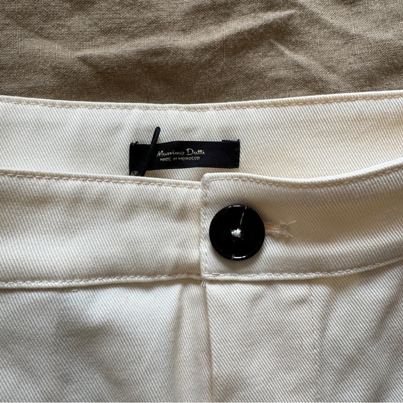 Cream Pants with Front Stitch - Picture 6 of 8